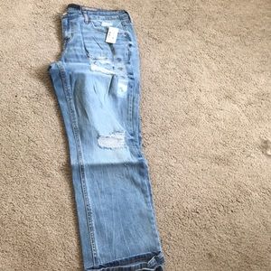 Aeropostale ankle straight jeans